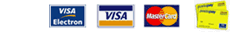Pagamenti accettati